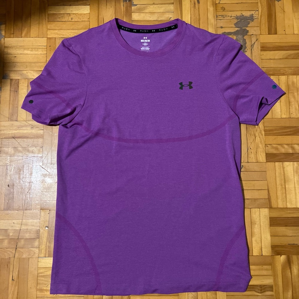 Under Armour Purple Short Sleeve Athletic Tee